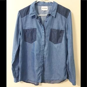 Olive & Oak Chambray Button Down Shirt